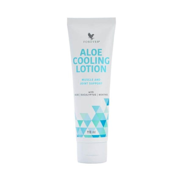 Aloe Cooling Lotion Tube für Muskel- und Gelenksupport, menthol, Eukalyptus, 118 ml.