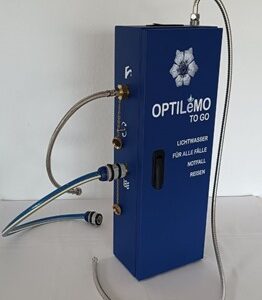 Hochwertiges Wasserstoffgerät für mobile Anwendung, leicht und tragbar, ideal für gesunde Hydration und Fitness.