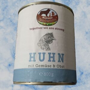 Huhn mit Gemüse - Sensitive - Schonkost 800g Nassnahrung 6 Dosen
