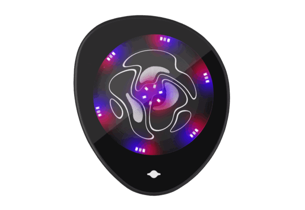 Hochwertiges professionelles Gaming-Interface mit LED-Beleuchtung und Touchscreen-Display für immersive Spielerlebnisse.