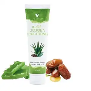 Feuchtigkeitsspende Aloe Jojoba Conditioner für alle Haartypen, pflegende Haarpflege mit natürlicher Formulierung, ideal für gereiztes oder trockenes Haar, 296 ml.