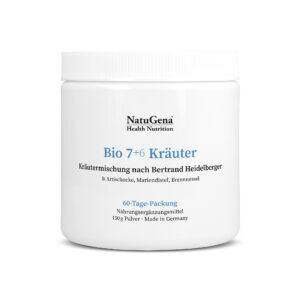 Hochwertiges Kräutermischung mit Artischocke, Mariendistel, Brennnessel – ideal für natürliche Gesundheit, Nahrungsergänzung, Detox, und Vitalität.