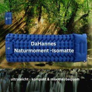 Leichte, tragbare Isomatte für Outdoor-Abenteuer, ideal für Camping, Wandern und Picknicks, bietet maximalen Komfort und Komfort. Perfekt für Naturliebhaber.