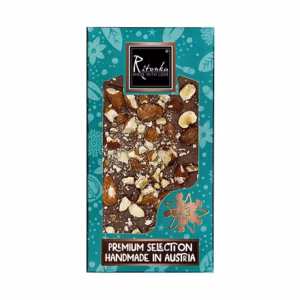 Premium Milchschokolade – Nussmix 95g