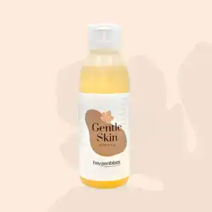 Flasche mit Körperöl "Gentle Skin" für empfindliche Haut, ideal für die Pflege nach dem Duschen, bei trockener Haut und zur Beruhigung der Haut, aus der Kategorie Körperöl.
